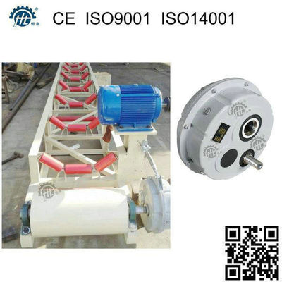 HXG Shaft Mounted Helical Gear Reducer Pulley Ratio 1:1 Roller 50~120 Mm Diameter