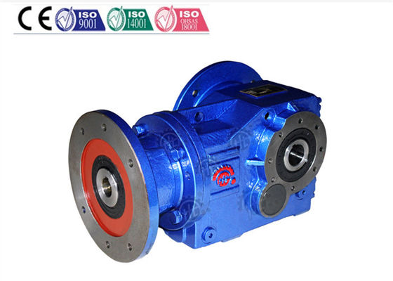 Flange Mounted Bevel Gear Reducer Gearbox With Ratio Waste Water Mixer