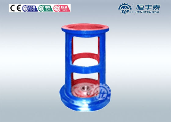 Vertical Milled Gearbox Case Frame , Flange Mounted Frame Rack