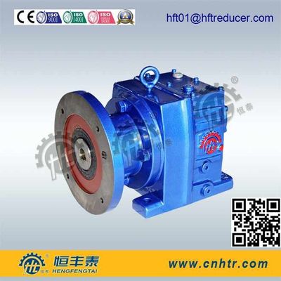 Motor speed reduction Inline Helical Gear Reducer with IEC or NEMA flange