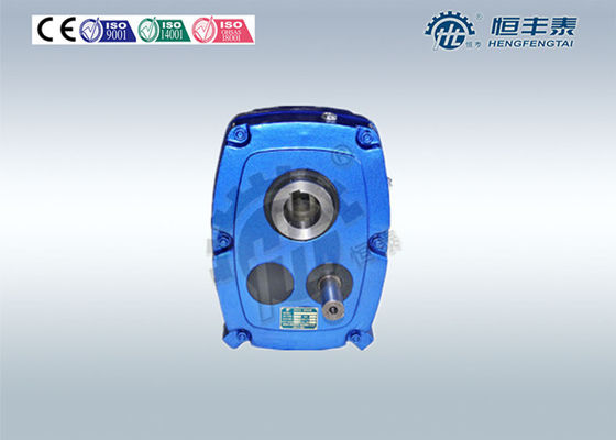 Electric Motor Helical Gear Reducer Hollow Output Gearbox Ratio 5 / 13 / 20